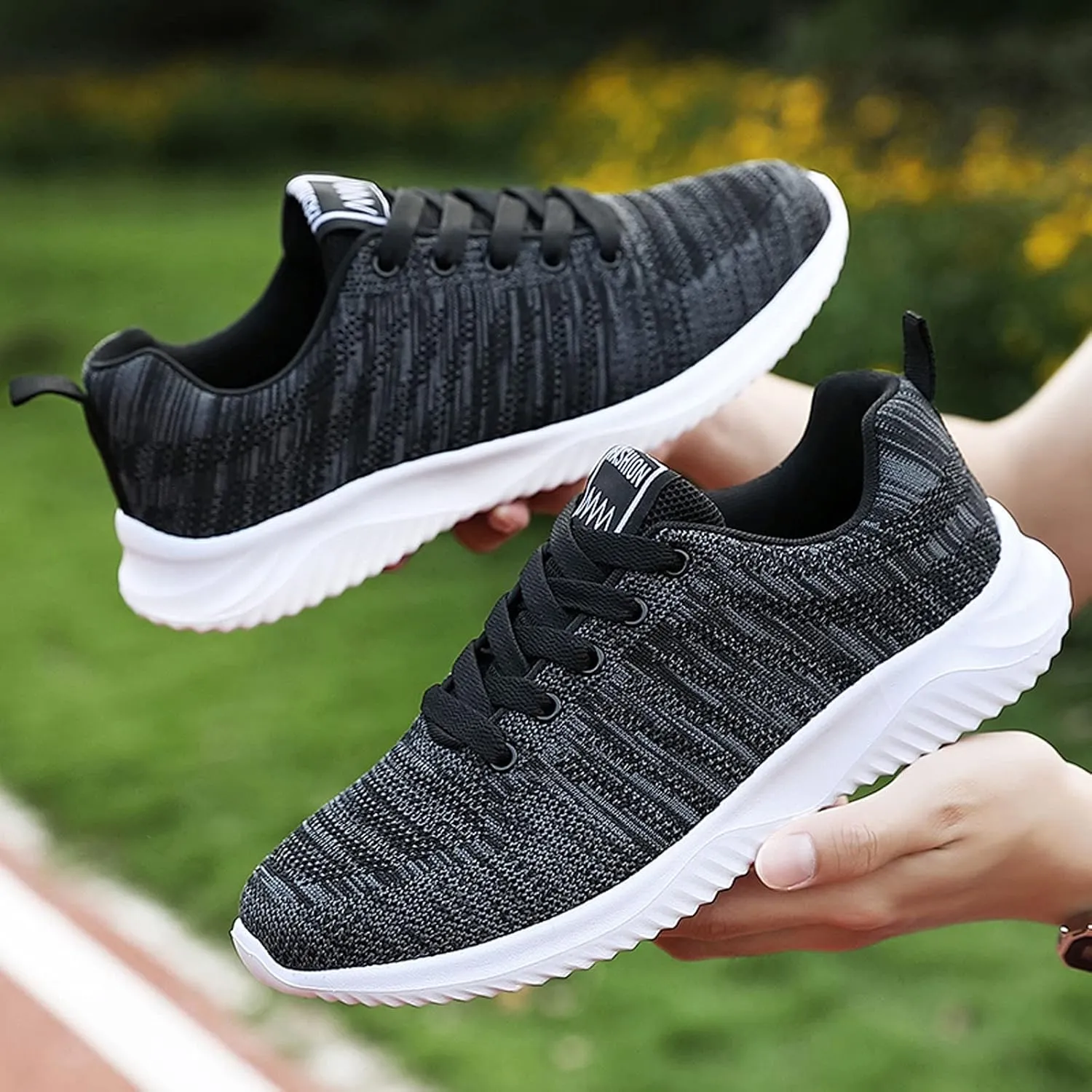 Athletic Fashion Sneakers for Men Recovery Air Athletic Running Tennis Shoe Lightweight Diabetic Shoes for Men