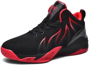 DHOVOR Mens Basketball Shoes, Teenager Basketball Sneakers, Non Slip Basketball Trainers, Walking Sports Shoes for Mens Indoor and Outdoor