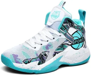 DHOVOR Womens Basketball Shoes Girls Fashion Basketball Sneakers Non Slip Basketball Trainers Sport Shoes for Womens Outdoor and Indoor
