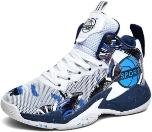 DHOVOR Womens Basketball Shoes Girls Fashion Basketball Sneakers Non Slip Basketball Trainers Sport Shoes for Womens Outdoor and Indoor