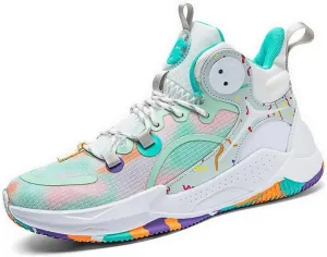 DHOVOR Womens Basketball Shoes Teenager Basketball Sneakers Non Slip Basketball Trainers Sports Shoes for Women Indoor and Outdoor