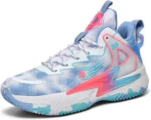 High Top Women Basketball Shoes Lightweight Fashion Outdoor Sports Shoes Unisex Sneakers Breathable Non Slip Basketball Shoes