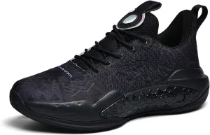 Men's Basketball Shoes Indoor or Outdoor Non-Slip Rebound Training Sneakers Women's Lightweight Breathable Fitness Tennis Running Shoes Outdoor Fashion Fluorescent Shoes