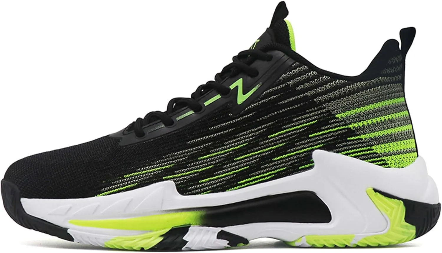 Men's Basketball Shoes, Lightweight Knitted mesh Fabric Upper, Upper Support, Breathable, Non-Slip wear-Resistant, Arch Support, Indoor and Outdoor Basketball Shoes Sneakers, Running Shoes