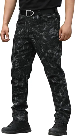 Men's Tactical Pants,City Special Service Pants Water-Resistant Military Cargo Pants Lightweight Multi Pocket Pants