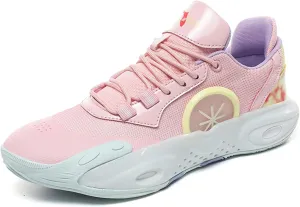 Neutral Basketball Shoes Fashion Sneakers Non-Slip Breathable Running Shoes Street Personality Casual Walking Shoes