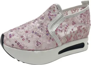 Women Platform Sneakers Wedge Heels of The Comfortable Sneaker Shoes Thick Soled Casual Sports Walking Canvas Shoes Fall Walking Driving Play Sneakers Work Shoes