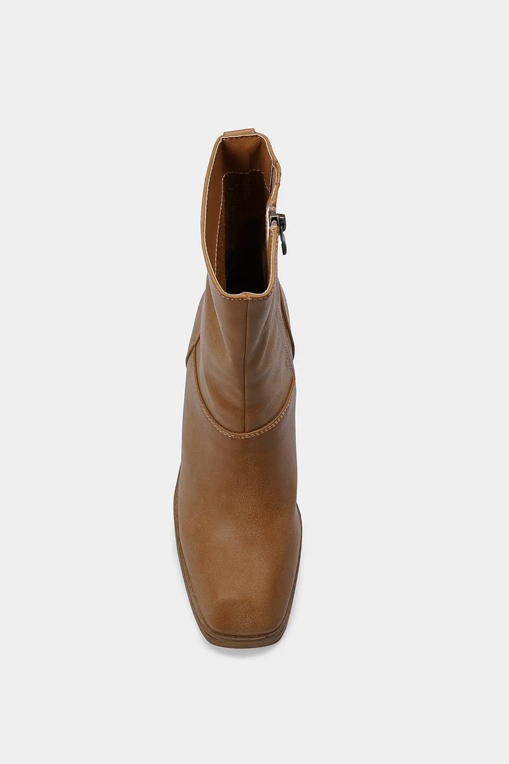 Women's Block Heel Ankle Boots Cowboy Boots Mid Calf Boots Cowgirl Boots Stacked Leather Heel Pointed Toe Boots Fashion Boots