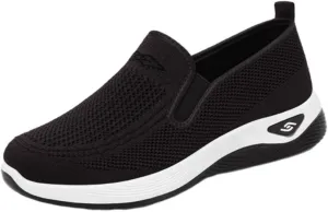 Women's Mesh Slip On Walking Shoes Fashion Sneaker Athletic Shoe Casual Comfortable Loafer Tennis Workout Sneakers
