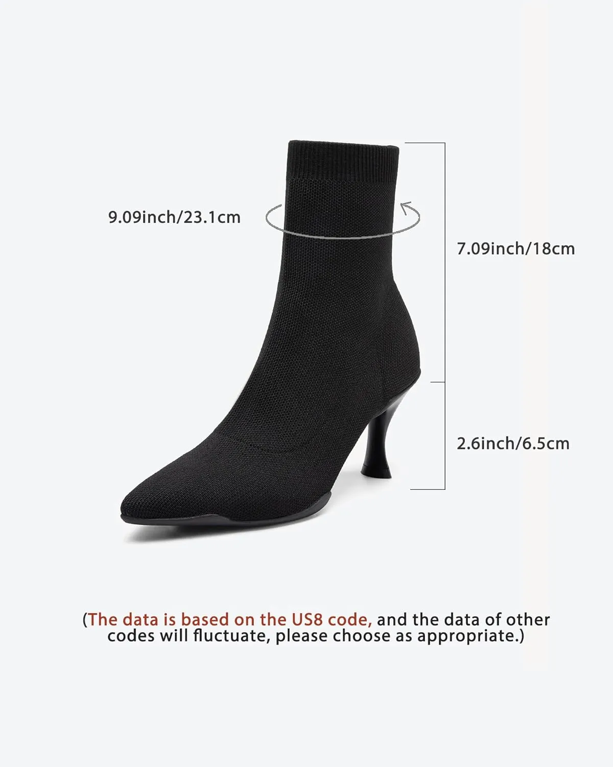 Womens Minimalist Pointed Toe Ankle Boots