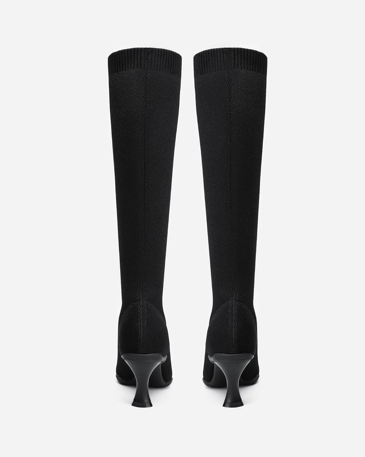 Womens Minimalist Pointed Toe High Boots
