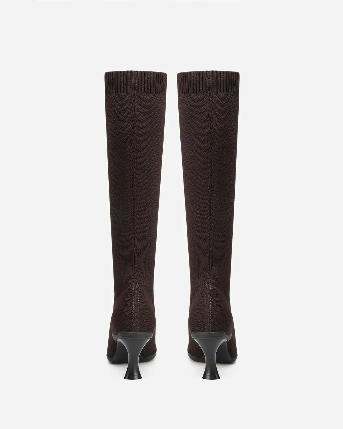 Womens Minimalist Pointed Toe High Boots