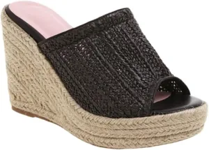Womens Sandals Women's fish mouth casual hemp rope thick bottom wedge sandals