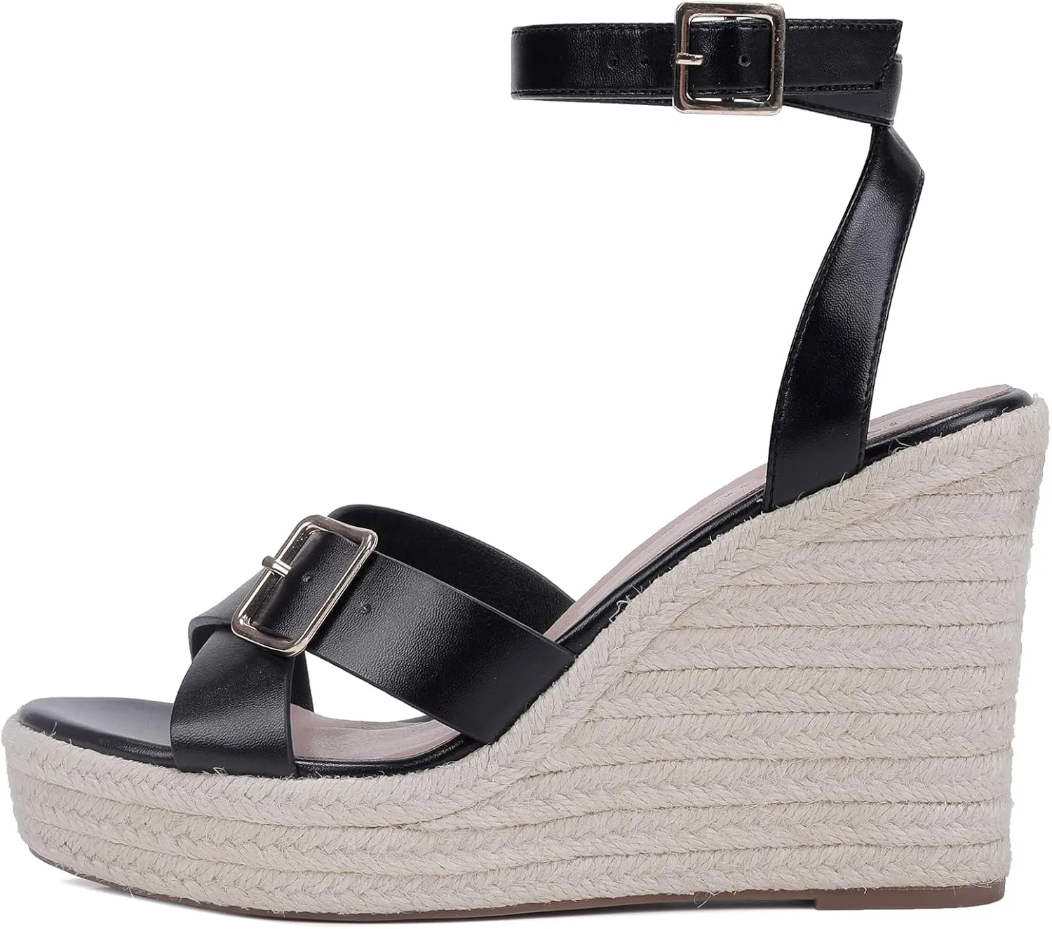 Women's Wedges Sandals Summer Open Toe Platform Wedge Heels