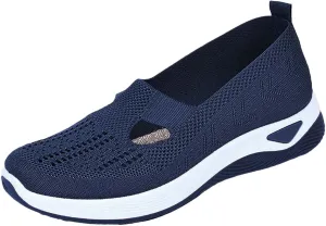 Women's Woven Orthopedic Breathable Soft Walking Mens Casual Shoes Lether Casual Dress Shoes Men's Fashion Sneakers White Tennis Shoe Cross Trainer Shoe