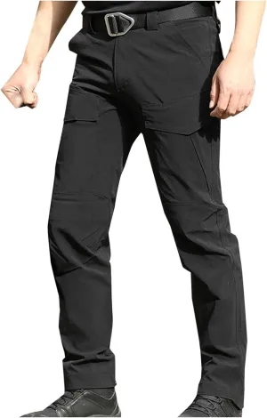 Xiaojmake Mens Tactical Cargo Pants Outdoor Waterproof Lightweight Military Combat Trousers Lightweight EDC Work Hiking Pants