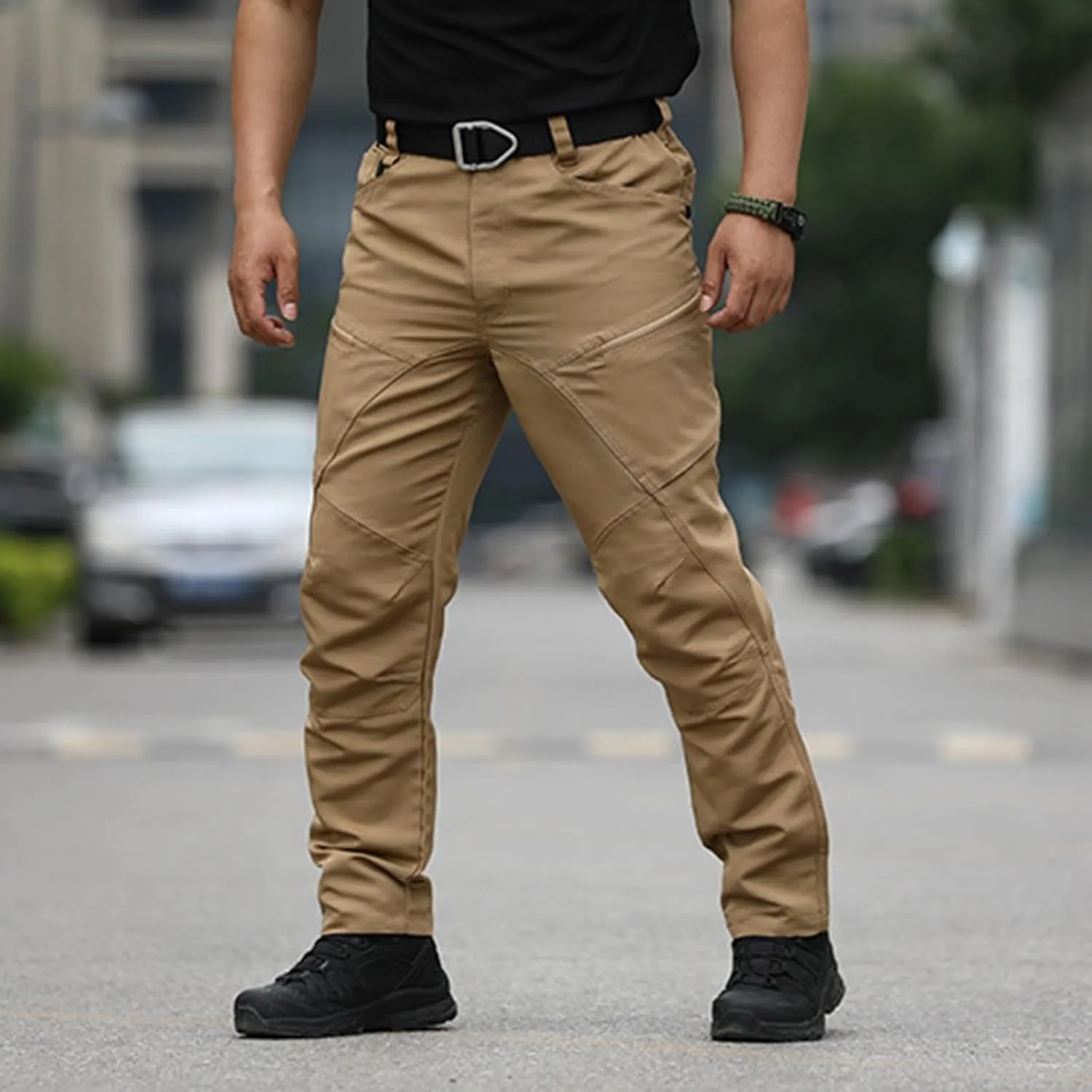 Xiaojmake Mens Tactical Cargo Pants Outdoor Waterproof Lightweight Military Combat Trousers Lightweight EDC Work Hiking Pants