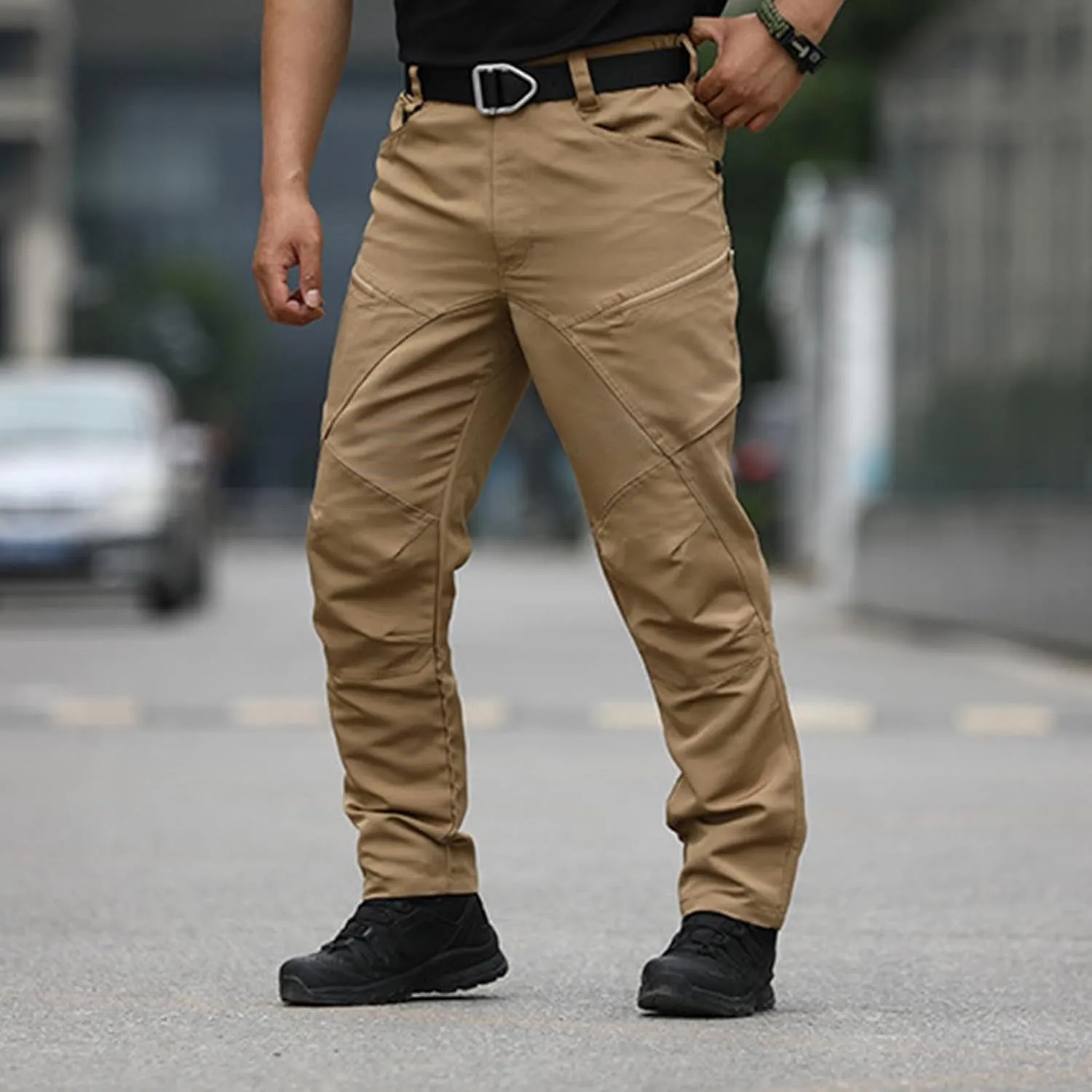 Xiaojmake Mens Tactical Cargo Pants Outdoor Waterproof Lightweight Military Combat Trousers Lightweight EDC Work Hiking Pants